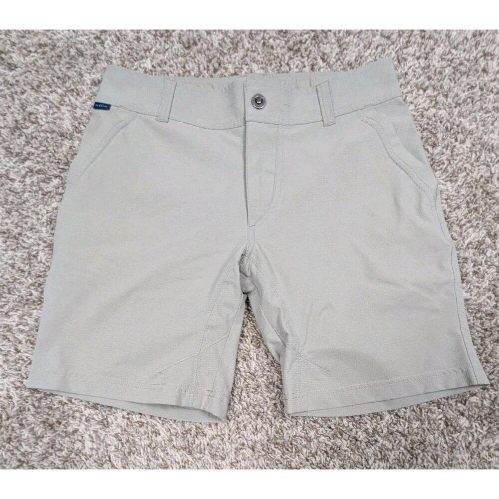 Kuhl Shorts Mens 30 Grey Outdoor Hiking Ripstop Polyester Casual Trail 8"